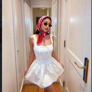 White Tiger Mist Dress